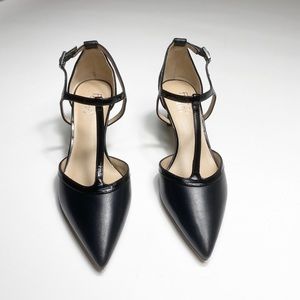 Franco Santo black pointy toe Heels-Size 8.5/ NWOT
